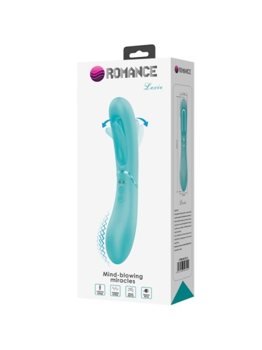 ROMANCE - VIBRATEUR POINT G LEXIE 7 VIBRATIONS BLEU