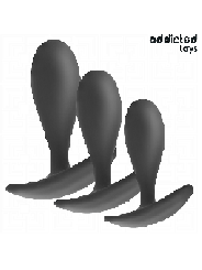 ADDICTED TOYS - LOT DE 3 PLUG ANAL MODÈLE 2