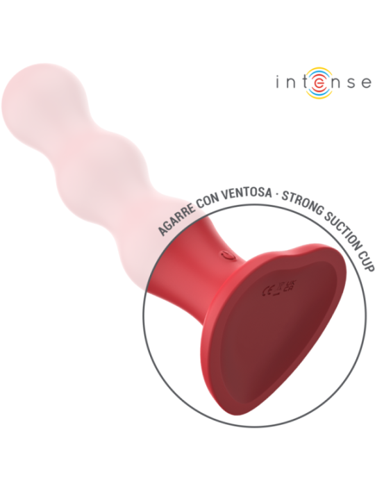 INTENSE - CODY VIBRATEUR AVEC VENTOUSE TÉLÉCOMMANDE ROUGE