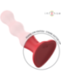 INTENSE - CODY VIBRATEUR AVEC VENTOUSE TÉLÉCOMMANDE ROUGE