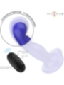 INTENSE - SHORTY VIBRATEUR AVEC VENTOUSE TÉLÉCOMMANDE BLEUE