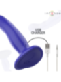 INTENSE - SHORTY VIBRATEUR AVEC VENTOUSE TÉLÉCOMMANDE BLEUE