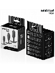 ADDICTED TOYS - LOT DE 3 PLUG ANAL MODÈLE 2
