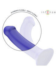 INTENSE - VICTORIA VIBRATEUR AVEC VENTOUSE 10 VIBRATIONS BLEU FONCÉ TÉLÉCOMMANDE