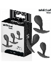 ADDICTED TOYS - LOT DE 3 PLUG ANAL MODÈLE 3