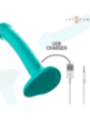 INTENSE - KATIE VIBRATEUR AVEC VENTOUSE 10 VIBRATIONS TÉLÉCOMMANDE BLEUE