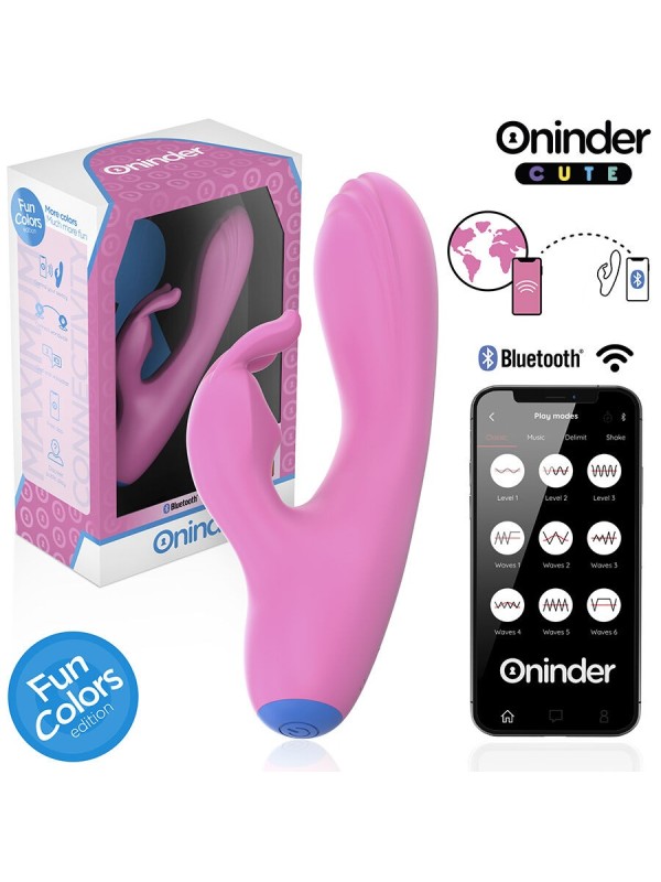 ONINDER CUTE - LOVE BUNNY VIBRATEUR POINT G CLITORIS - APPLICATION GRATUITE MONDIALE