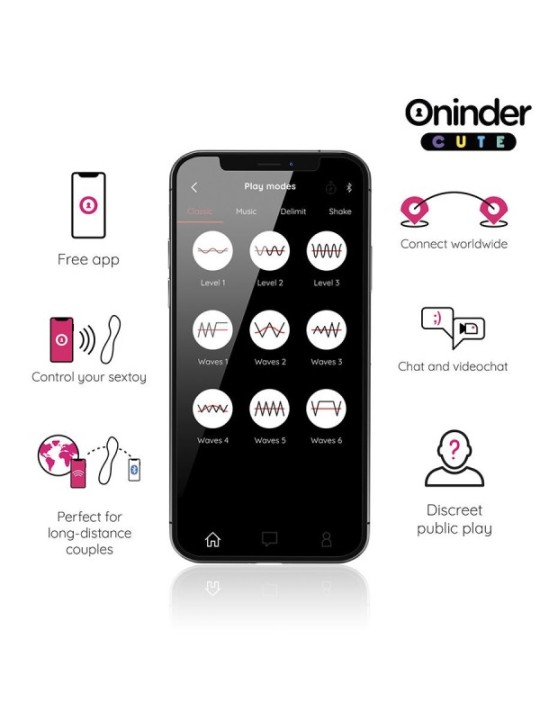 ONINDER CUTE - LOVE BUDDY MASTER VIBRATEUR POINT G - APPLICATION MONDIALE GRATUITE