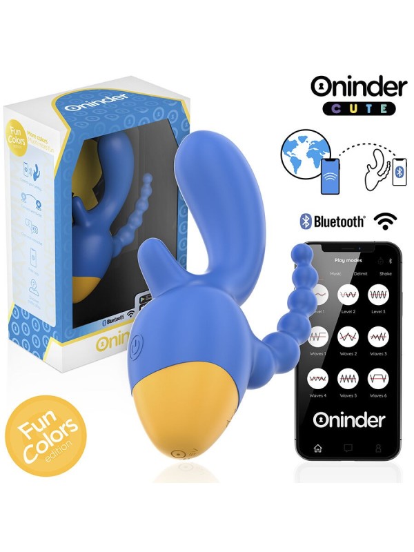 ONINDER CUTE - LOVE 3 SOME TRIPLE VIBRATEUR - APPLICATION GRATUITE DANS LE MONDE ENTIER