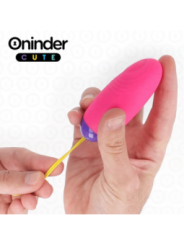 ONINDER CUTE - ŒUF EN SILICONE À VIBRATIONS ET TAPOTEMENTS - APPLICATION MONDIALE GRATUITE