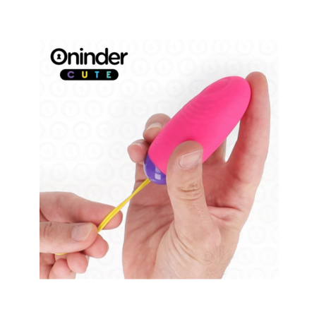 ONINDER CUTE - ŒUF EN SILICONE À VIBRATIONS ET TAPOTEMENTS - APPLICATION MONDIALE GRATUITE