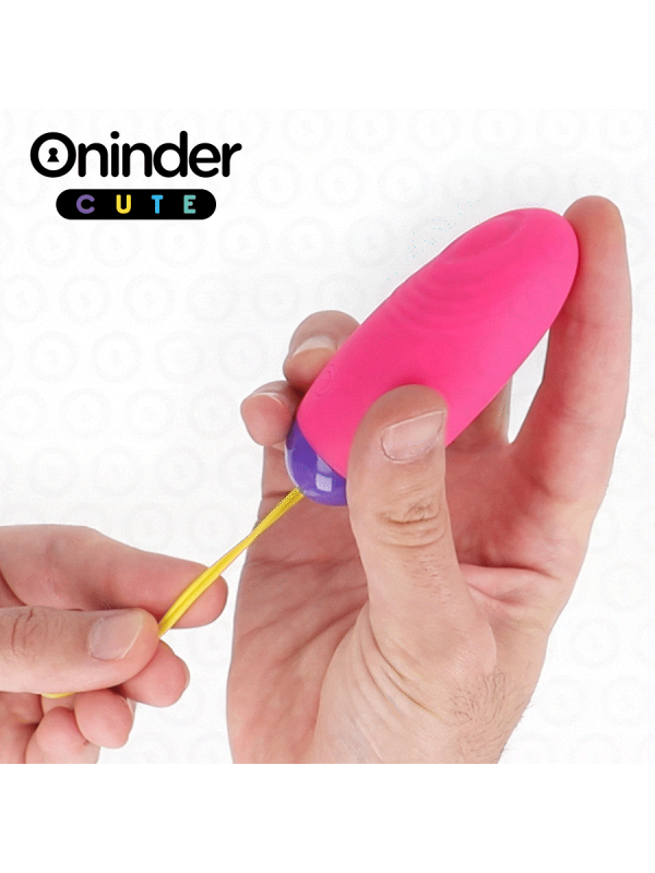 ONINDER CUTE - ŒUF EN SILICONE À VIBRATIONS ET TAPOTEMENTS - APPLICATION MONDIALE GRATUITE
