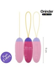 ONINDER CUTE - ŒUF EN SILICONE À VIBRATIONS ET TAPOTEMENTS - APPLICATION MONDIALE GRATUITE