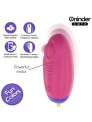 ONINDER CUTE - ŒUF EN SILICONE À VIBRATIONS ET TAPOTEMENTS - APPLICATION MONDIALE GRATUITE