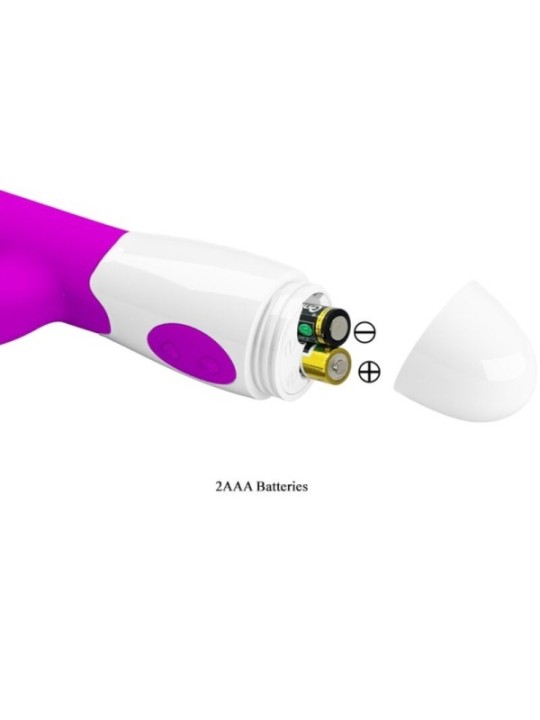 PRETTY LOVE - VIBRATEUR CENTAURE LAPIN 30 MODES DE VIBRATION VIOLET