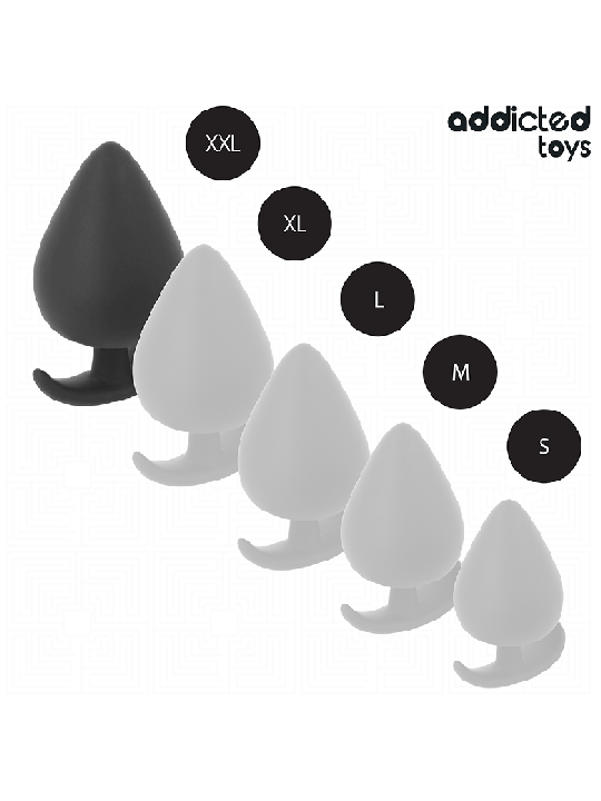 ADDICTED TOYS - PLUG ANAL TAILLE XXL 11 CM