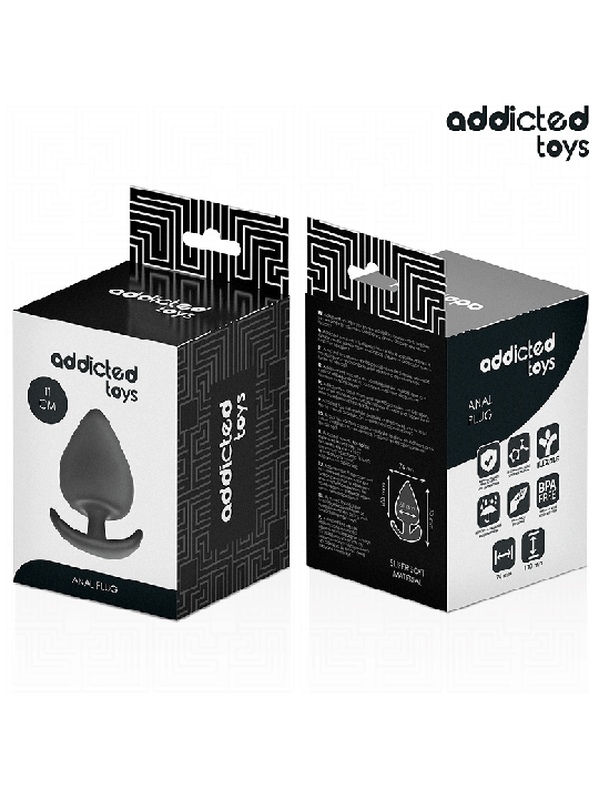 ADDICTED TOYS - PLUG ANAL TAILLE XXL 11 CM