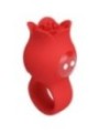 PRETTY LOVE - VIBRATEUR DE DOIGT EN FORME DE JAE ROSE 10 VIBRATIONS ROUGE