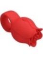PRETTY LOVE - VIBRATEUR DE DOIGT EN FORME DE JAE ROSE 10 VIBRATIONS ROUGE
