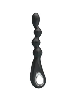 PRETTY LOVE - VIBRATEUR ANAL FEDERER 12 VIBRATIONS NOIR