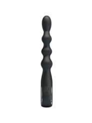 PRETTY LOVE - VIBRATEUR ANAL FEDERER 12 VIBRATIONS NOIR