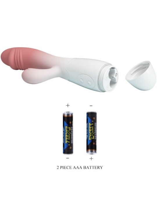 PRETTY LOVE - VIBRATEUR SNAPPY RABBIT 30 VIBRATIONS ROSE