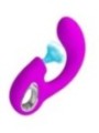 PRETTY LOVE - SIBEL VIBRATEUR POINT G + STIMULATEUR CLITORIS SIBEL 10 VIBRATIONS VIOLET