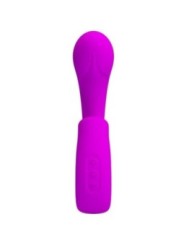 PRETTY LOVE - SIBEL VIBRATEUR POINT G + STIMULATEUR CLITORIS SIBEL 10 VIBRATIONS VIOLET