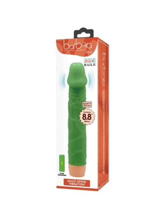 BAILE - VIBRATEUR RÉALISTE BILL 22,5 CM VERT