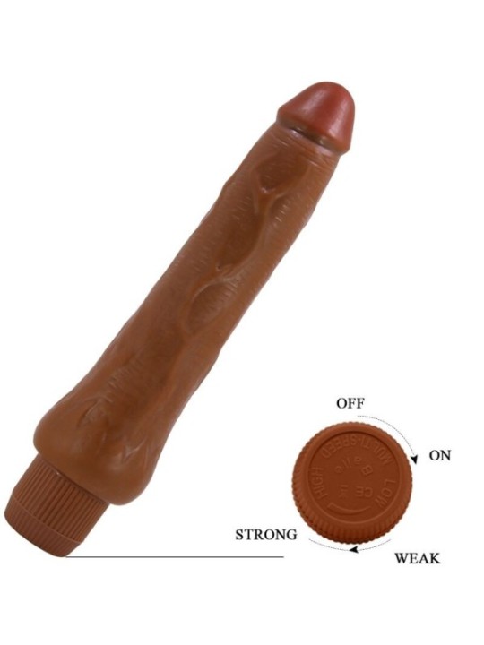 BAILE - VIBRATEUR RÉALISTE DRYADE 25 CM MULÂTRE
