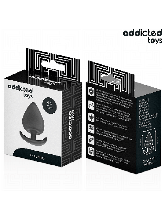 ADDICTED TOYS - PLUG ANAL TAILLE M 6,6 CM