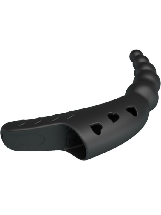 PRETTY LOVE - JORDIN FINGER VIBRATOR 10 VIBRATIONS NOIR