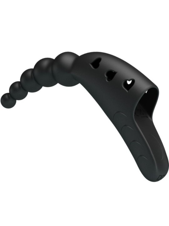 PRETTY LOVE - JORDIN FINGER VIBRATOR 10 VIBRATIONS NOIR