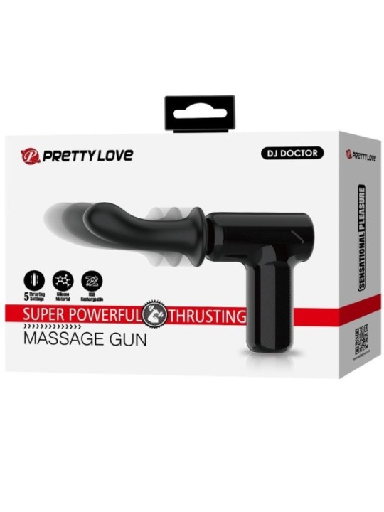 PRETTY LOVE - MASSEUR DJ DOCTOR 5 RÉGLAGES NOIR