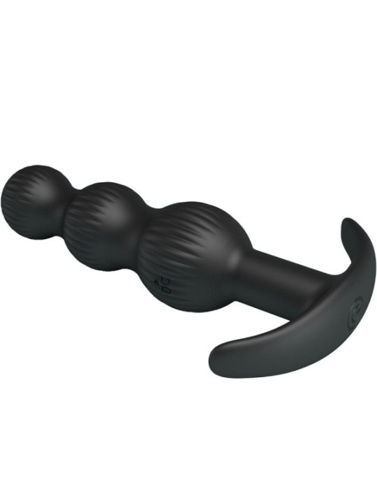 PRETTY LOVE - VIBRATEUR ANAL SIDNEY 10 VIBRATIONS NOIR