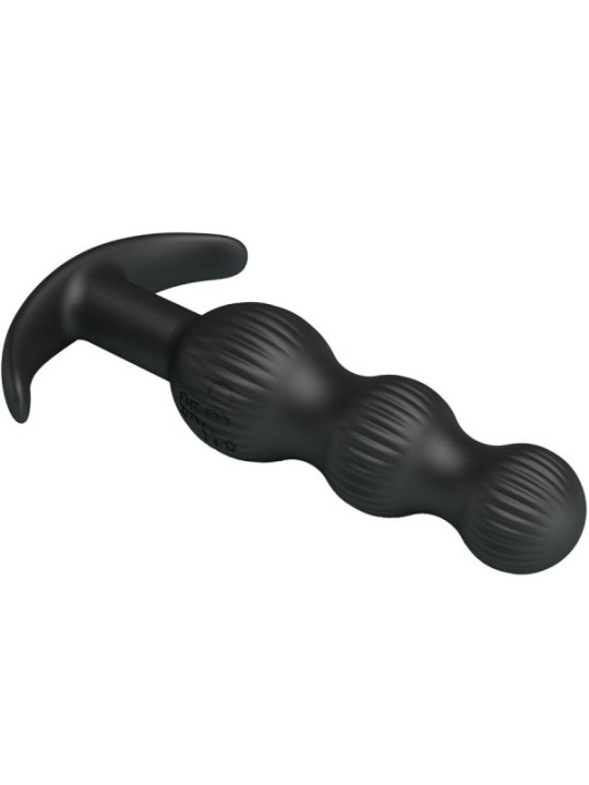 PRETTY LOVE - VIBRATEUR ANAL SIDNEY 10 VIBRATIONS NOIR