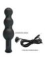 PRETTY LOVE - VIBRATEUR ANAL SIDNEY 10 VIBRATIONS NOIR