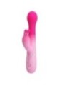 PRETTY LOVE - VIBRATEUR LAPIN MULTIFONCTION 3 EN 1 DEJON ROSE