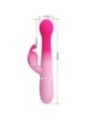 PRETTY LOVE - VIBRATEUR LAPIN MULTIFONCTION 3 EN 1 DEJON ROSE