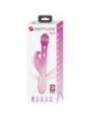 PRETTY LOVE - VIBRATEUR LAPIN MULTIFONCTION 3 EN 1 DEJON ROSE