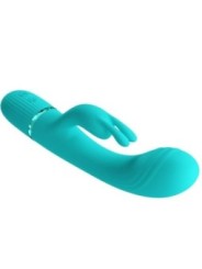 PRETTY LOVE - VIBRATEUR SCOCCO LAPIN TURQUOISE