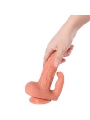 SHEQU - HAYDEN DILDO ET STIMULATEUR DE CLITORIS AVEC VIBRATION ET TÉLÉCOMMANDE 16 CM