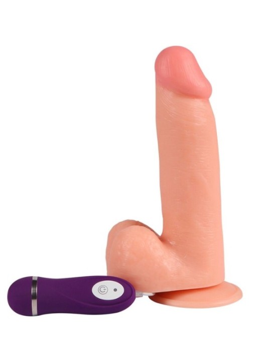 SHEQU - ADAM VIBRATEUR DILDO AVEC TÉLÉCOMMANDE 21 CM