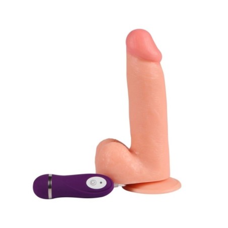 SHEQU - ADAM VIBRATEUR DILDO AVEC TÉLÉCOMMANDE 21 CM