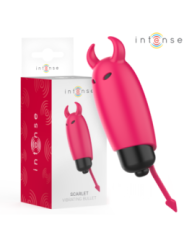 INTENSE - BALLE VIBRANTE ÉCARLATE RED DEMON 9,3 X 2,4 CM