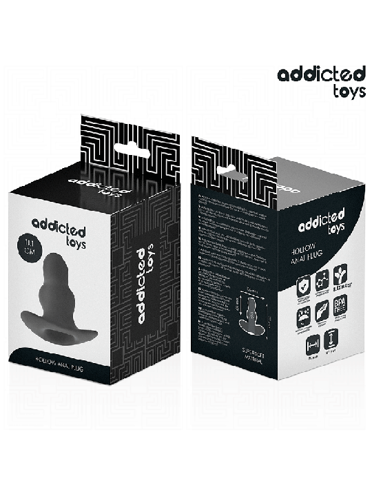 ADDICTED TOYS - PLUG ANAL CREUX TAILLE L 11,1 CM