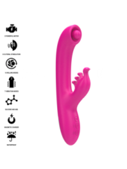 INTENSE - CHRISTINA VIBRATEUR LAPIN MULTIFONCTION 22,5 CM ROSE