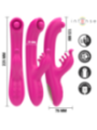 INTENSE - CHRISTINA VIBRATEUR LAPIN MULTIFONCTION 22,5 CM ROSE