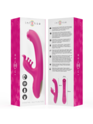INTENSE - CHRISTINA VIBRATEUR LAPIN MULTIFONCTION 22,5 CM ROSE