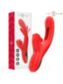 INTENSE - JESSICA VIBRATEUR MULTIFONCTION STIMULATION CLITORIS 24,8 CM ROUGE